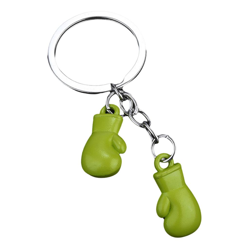 Elegant Boxing Glove Keychain Simulation Fitness Equipment Pendant Key Chain Accessory Couples Car Keys Accessories