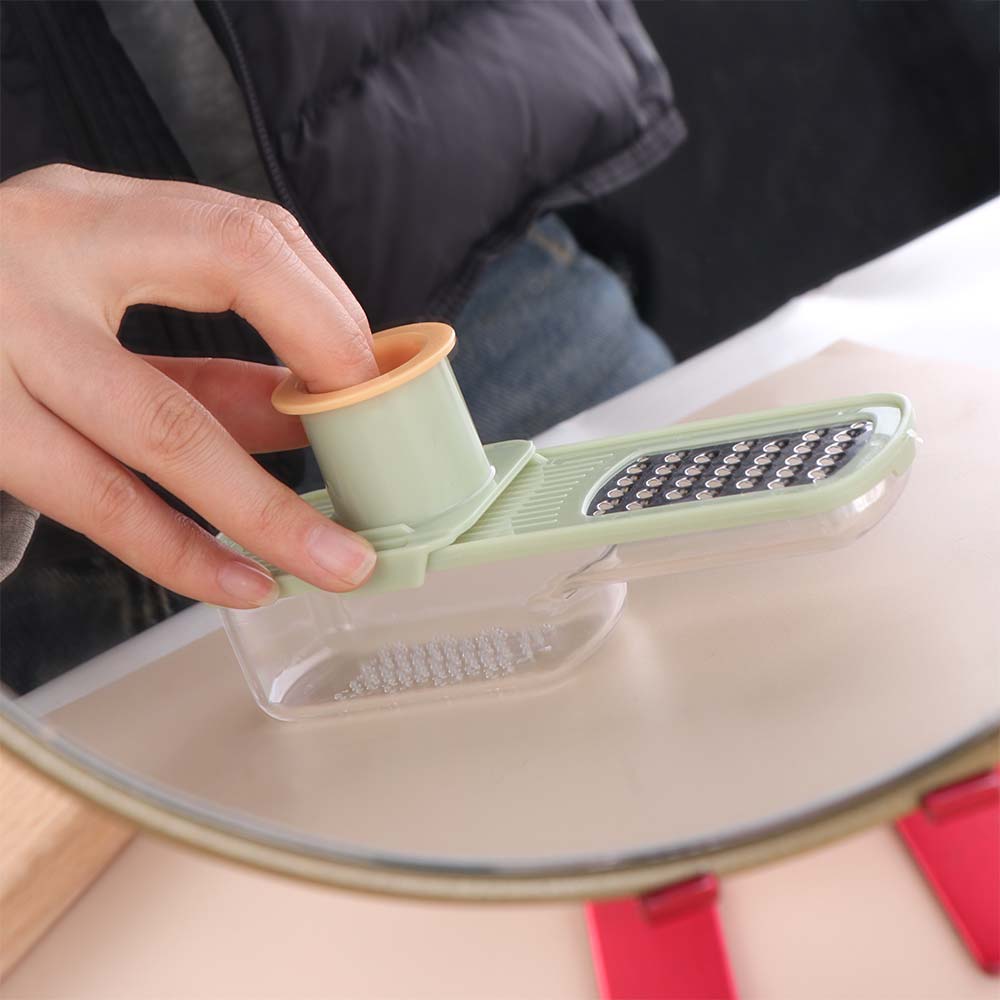 Precision Cutting Garlic Grinder 3 In 1 Ginger Shredding Machine Garlic Slicing Machine  Restaurant