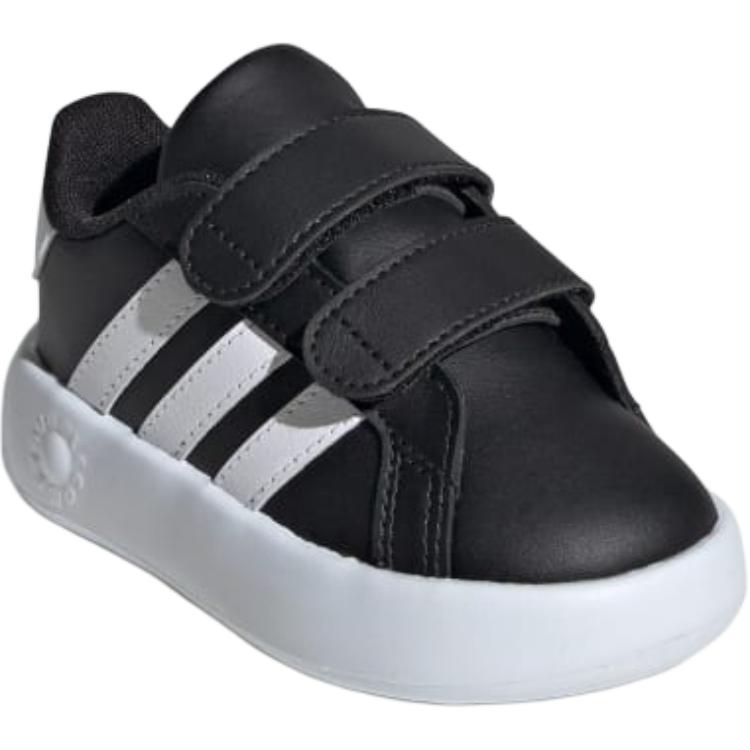 Adidas Grand Court 2.0 I Black White Baby Sneakers Core-Black Cloud-White ID5272