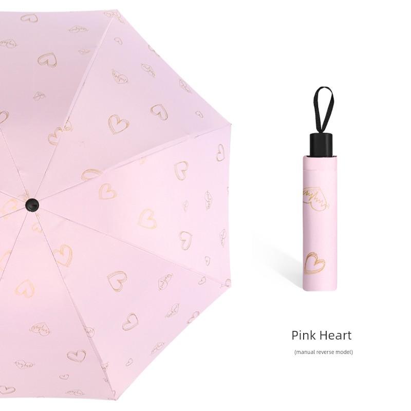 Fully Automatic Folding Umbrella for Women and Men, Small and Stylish Sunshade Umbrella, Dual-Purpose Sun Protection and Uv Protection Umbrella