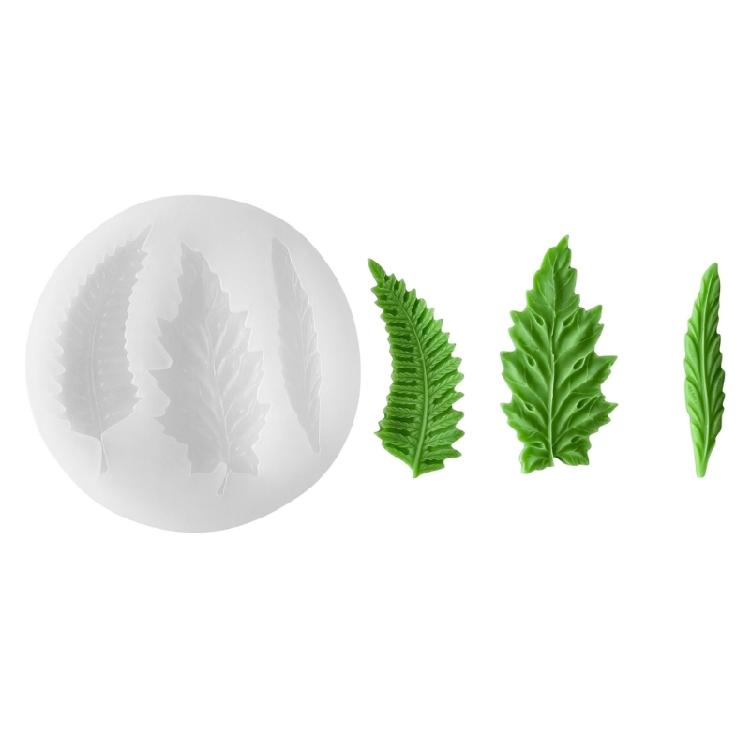 Leaf Silicone Molds Fondant Moulds Cake Moulds Baking Tool for Making Candle Soap Chocolate Candy Handmade Art Craft