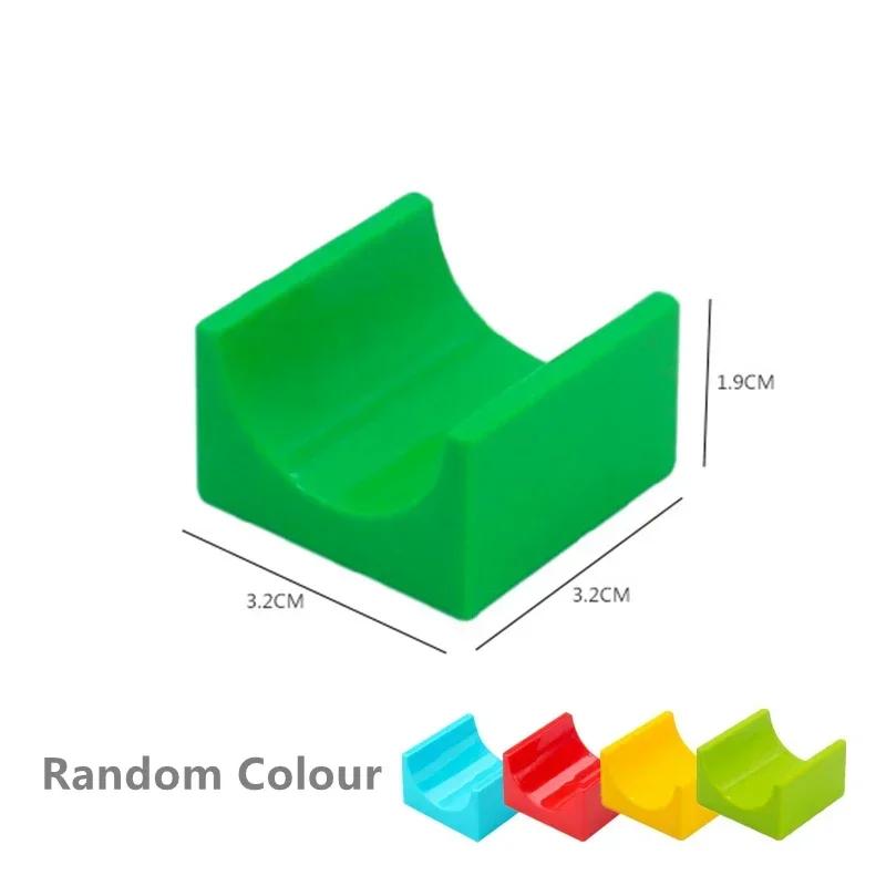 Big Size Building Blocks Marble Race Run Maze Games Compatible Large Bricks Running Ball Chute Giraffe Kids Gift Educational Toy