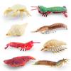 Underwater Animal Pvc Pipi Shrimp And Crab Sculptures Pack With Lifelike Marine Creatures For Aquarium Display