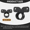 50Pcs Water Tube Hose Clamp Replacement Suspension Pipe Clamps Butterfly Style Pex Tubing Clamps Easy Installation