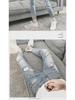 Herren Trendige Ripped Skinny Jeans im koreanischen Stil - Slim, Locker, Neun-Punkt für Frühling/Sommer