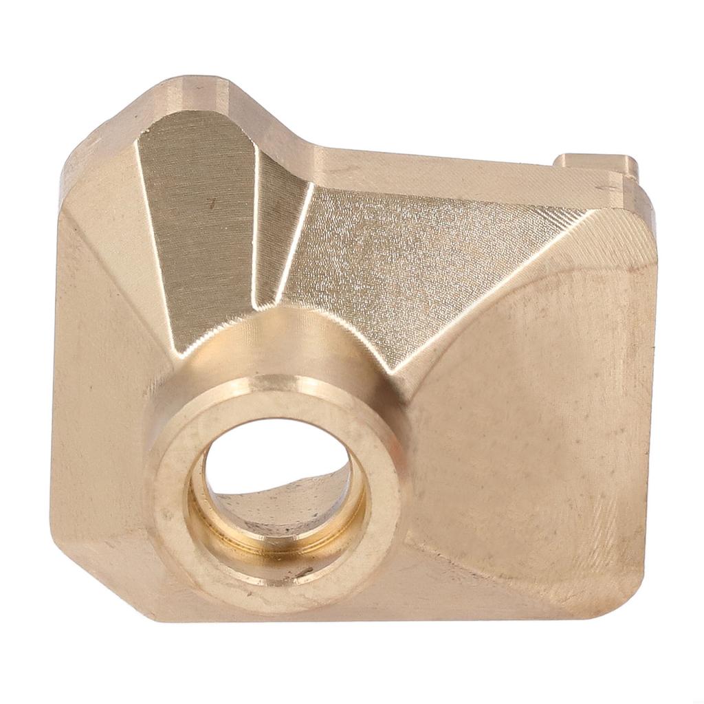 Mittlere Achsabdeckung Einfache Montage Messing Mittlere Achsradgehäuseabdeckung für G63 110 RC Kupfer