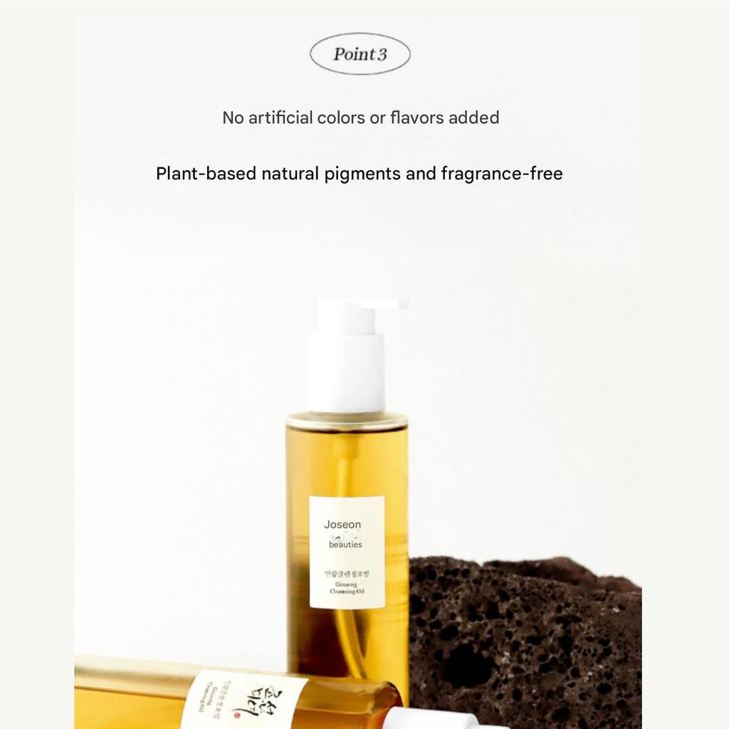 [Beauty of Joseon] Ginseng Cleansing Oil 210ml – Deep Pore Cleansing & Blackhead Care | Korean Skincare