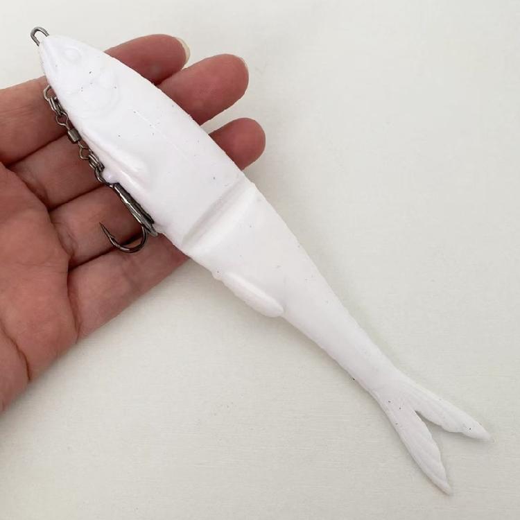 12cm/17cm Simulation Baits with T Shape Tail Swimbaits Slow Sinking Swim Lures Soft Lures Long Casting Artifical Lures