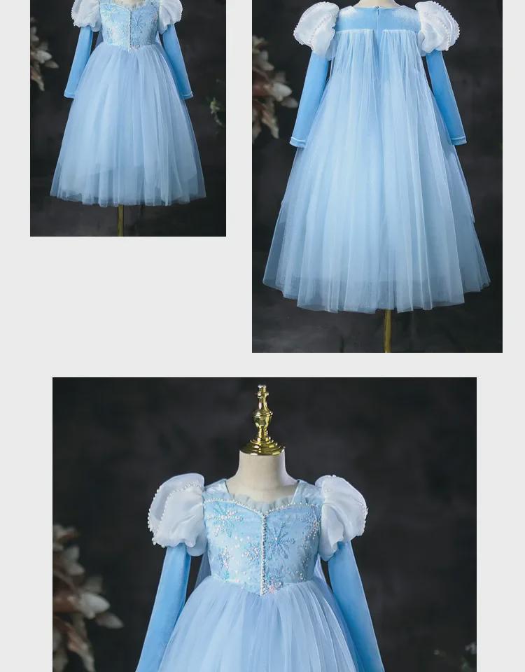 New Girls' Luminous Aisha Princess Dress – Spring/Autumn & Christmas Performance Skirt