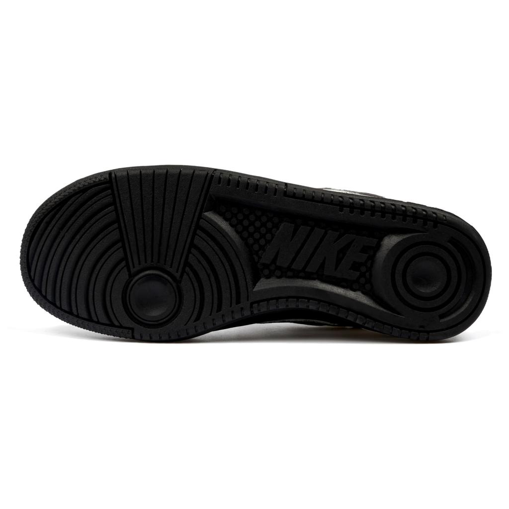 Nike Gamma Force Abrasion Resistant Low Top Skateboard Shoes Unisex Black White HQ1674-001(Team379-)