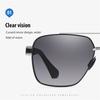 Metal Frame Polarized Sunglasses for Women Men Unisex Fashion Big Lens UV400 Anti Glare Glasses Outdoor Sports Driving Fishing Eyeglasses GZW