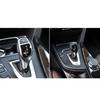 Gear Shift Knob Cover Trim Fits For BMW BMW 1 2 3 4 5 6 Series Carbon fiber Look