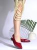 Shoetopia Solid Slingback Pointed Toe  Flat Sandals For Women & Girls