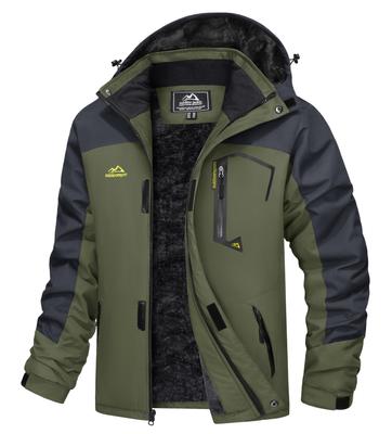 Windbreaker Tactical Jacket Military Climbing Wear Camouflage Outdoor Work Parka Green CN Size M [MAGCOMSEN] XL=Japanese