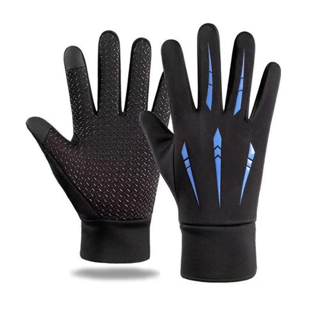 Anti-Slip Winter Cycling Gloves Warm Riding Protective Mittens Portable Cold-proof Gloves  Fishing