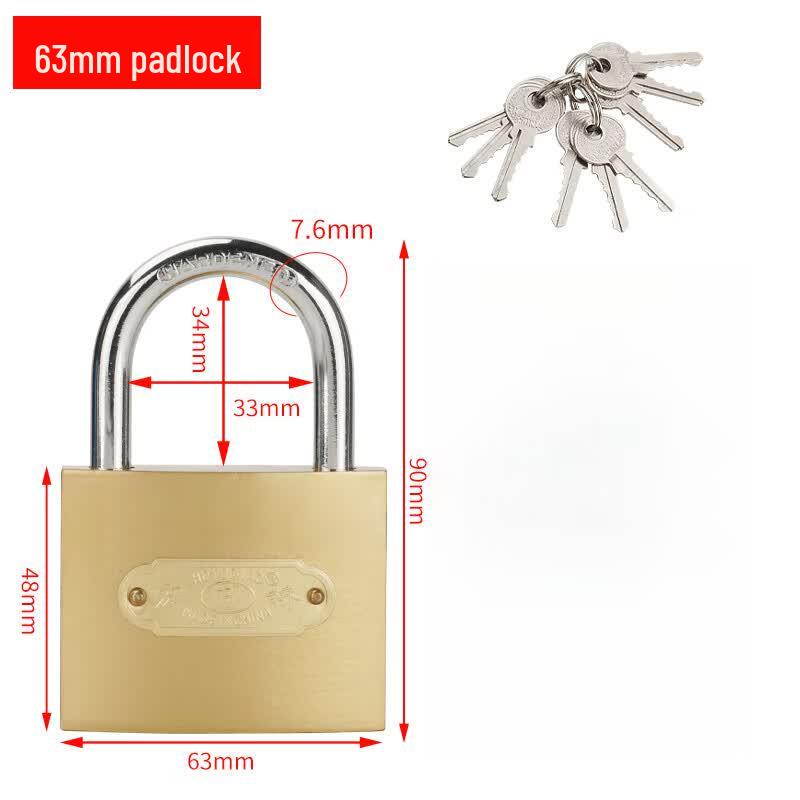 PCN 63mm Padlock (20-Pack)