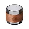 Elegant Heat-Resistant Glass Tea Cup with Wood Card - Perfect for Home Use and Guest Reception
