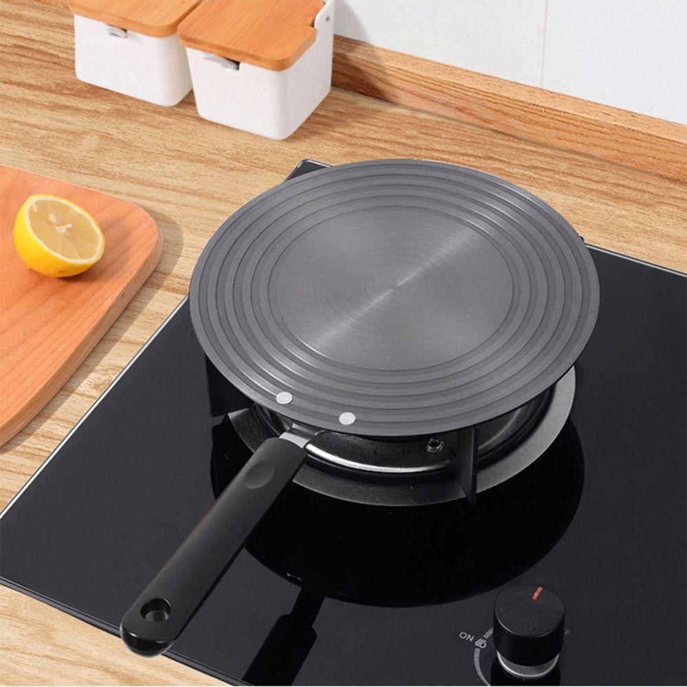 Aluminium Zinc Zinc Alloy Stove Heat Diffuser 24cm/28cm Thawing Tray Sturdy Heat Conduction Plate  Kitchen