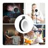 Wiederaufladbares Handy-Ringlicht 180-Grad-Klappdesign Fülllicht mit 3 Modi