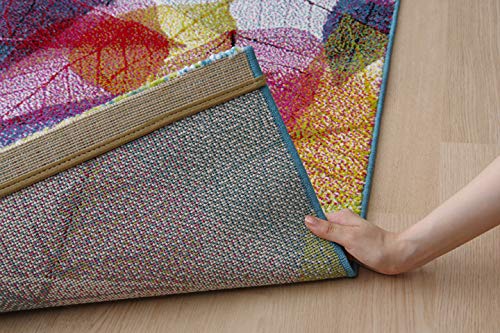 IKEHIKO Rug, Carpet, Mat, Imported from Turkey, Wilton Weave, Hamin, Approx. 80 X 140 Cm, Multicolor #2347109