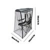 Outdoor Swing Courtyard Mosquito Net Canopy Chair Insect Cover Screen Garden Blackout Mosquito Waterproof Roof Fly Net Sun Shade