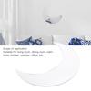Moon Shape Mirror Wall Sticker Acrylic Decorative Background Decal for   Corridor