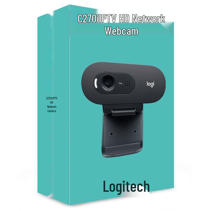 Logitech C270i HD 720P USB Webcam with Microphone
