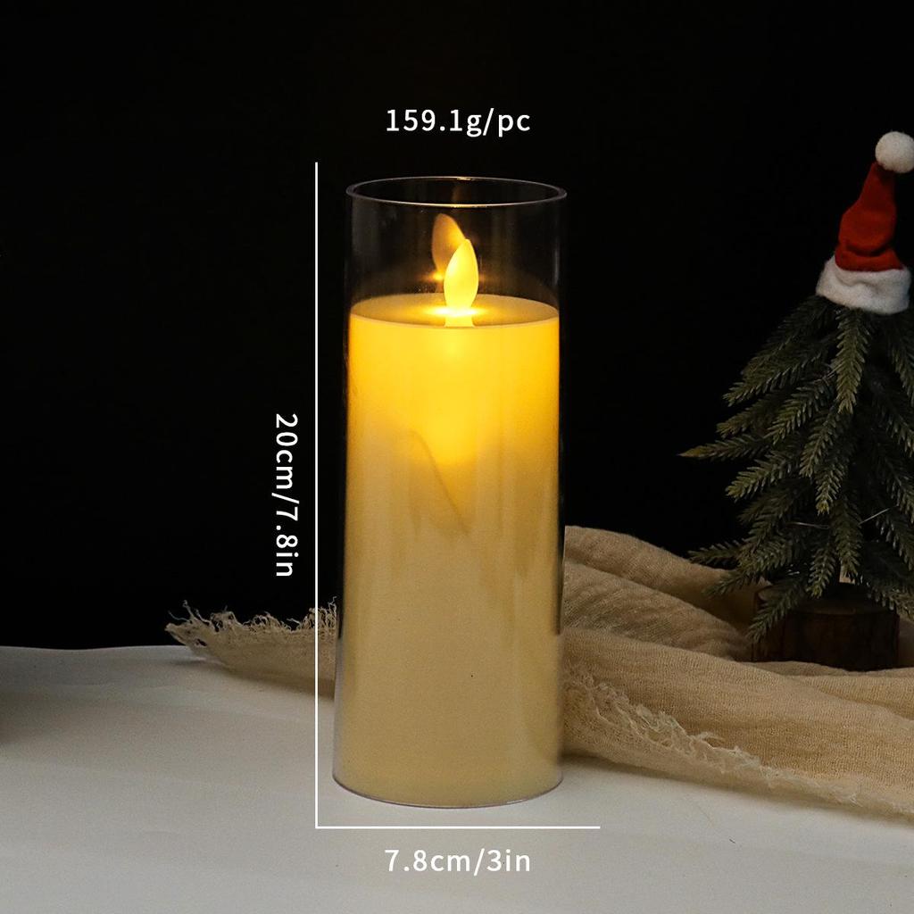 Candele LED Senza Fiamma - Oggetti di Scena per Decorazioni di Concerti, Feste e Vacanze