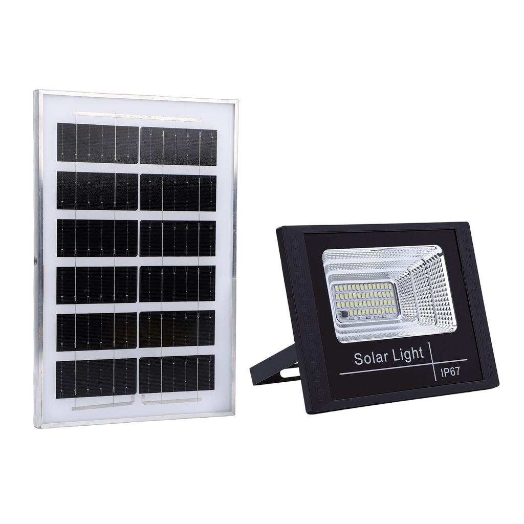 LED Solar Floodlight IP67 Water Proof Auto Dusk To Dawn Sensor Solar Security Light for Outdoor Yard Balcony Garage Garden