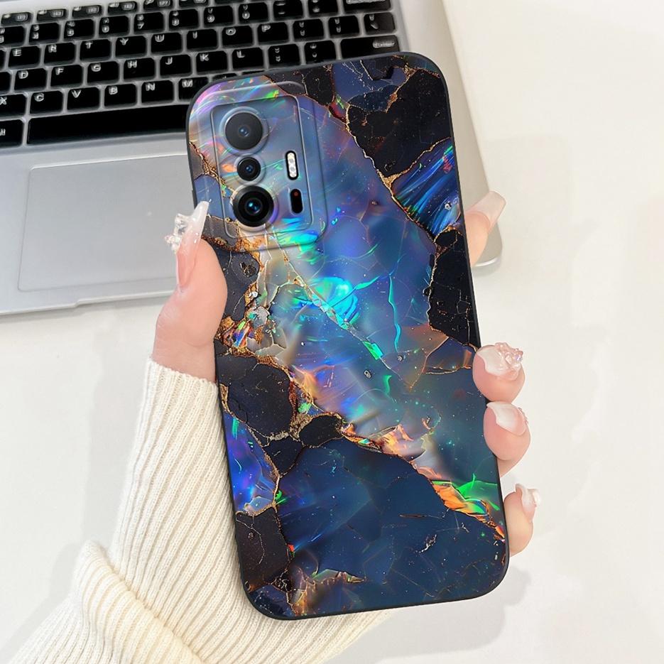 For Xiaomi 11T Pro Case Mi11T Cute Candy Painted Cover Shockproof Soft Silicone Phone Case For Xiaomi Mi 11T Pro 11TPro 5G Shell