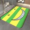 anime A-Assassination Classroom Floor Mat Soft Flannel Entrance Door Mat Non Slip Absorbent Bathroom Bedroom Floor Rug