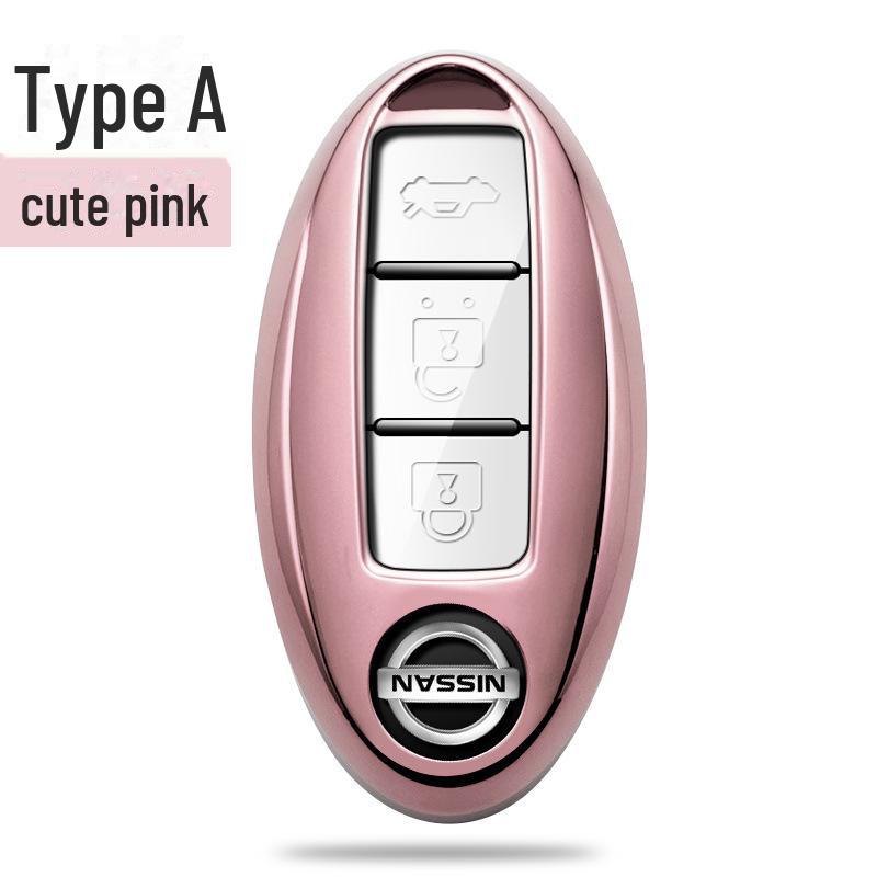 Wysokiej klasy obudowa pilota do samochodu Dongfeng Nissan Sylphy, Qijun, Teana, Qashqai, Tiida, Kicks.