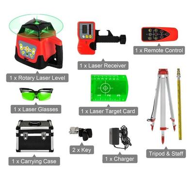 Roterende laser - OEM - Grønt strålesæt 2 - 500 m - Selvjusterende - 360 grader