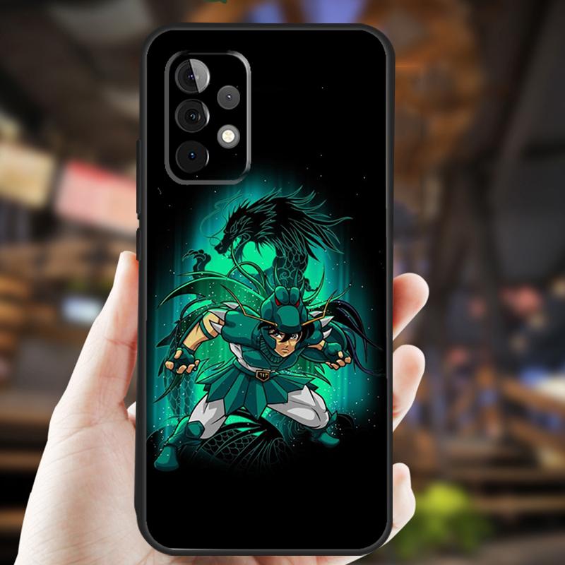 Saint Seiya Shiryu Case For Samsung Galaxy A05 A06 A22 A53 A33 A26 A16 A56 A36 A32 A52 A54 A34 A14 A55 A15 A35