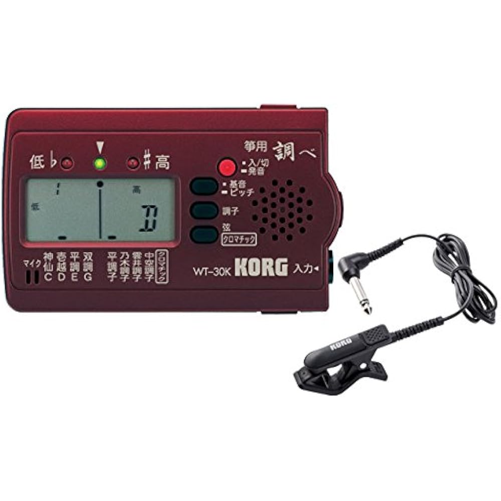 КОРГ (КОРГ) набор: тюнер для кото WT-30K + контактный микрофон CM-300-BK