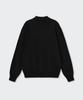 MUSINSA STANDARD Washable Supima Cotton Long Sleeve Knitted Polo Shirt [Black]