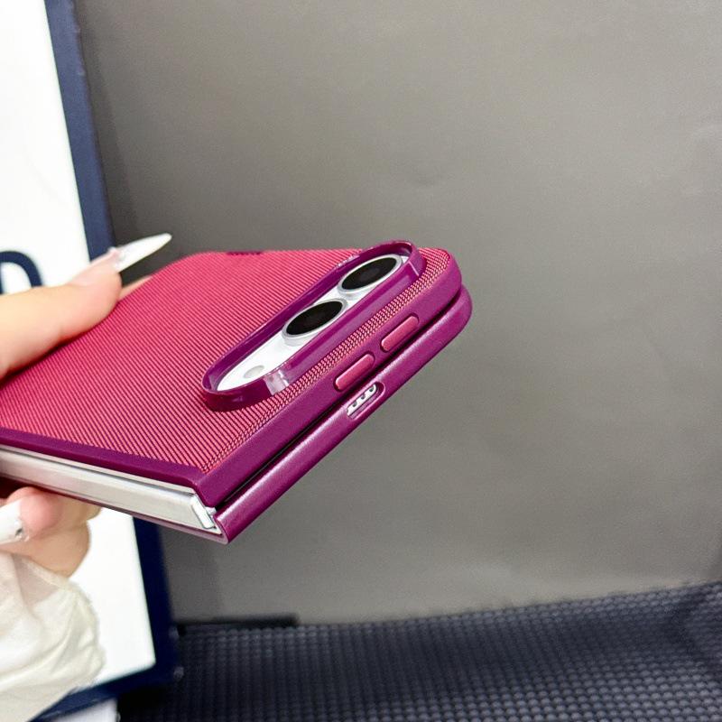 iPhone Duo Magnetic Tech Fabric Phone Case with Foldable Screen & Advanced Drop Protection