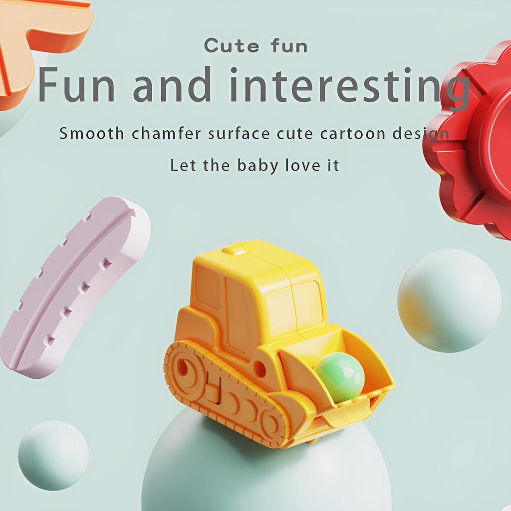 Road maze tour puzzle track toy parent-child interactive board game back engineering car puzzle toy