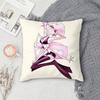 Hazbin Hotel HH Dark Comedy Adult Animation Doublesided Printed Square Decorative Cushion Cover for Sofa Living Room Home Decor