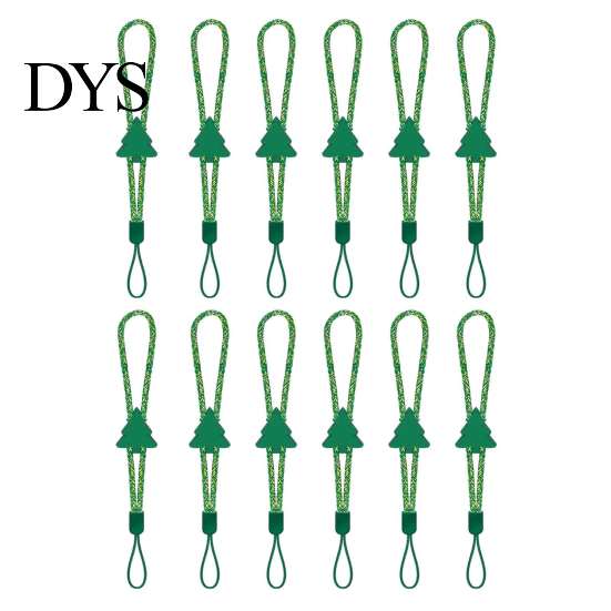 DIY Craft Hanging Tools 12 Pcs Christmas Hanger Ribbons, Silicone Ornament Hangers And Strings for Hooks Trees Tree, Adjustable Sliding Holiday Party