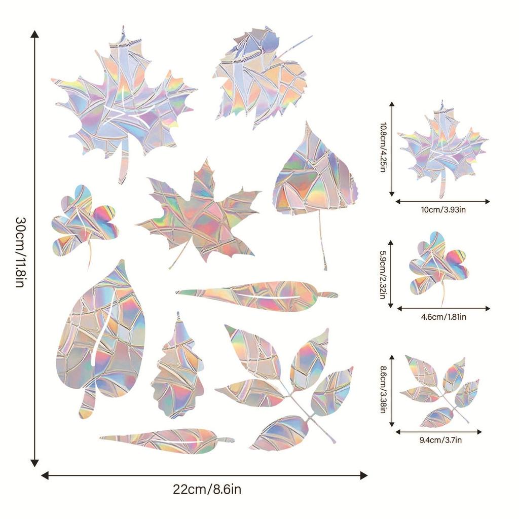 Aike Sun Prism Rainbow Butterfly Window Glass Sticker