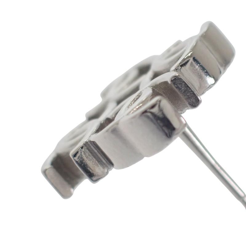 CHANEL Pierce Silver metal Women