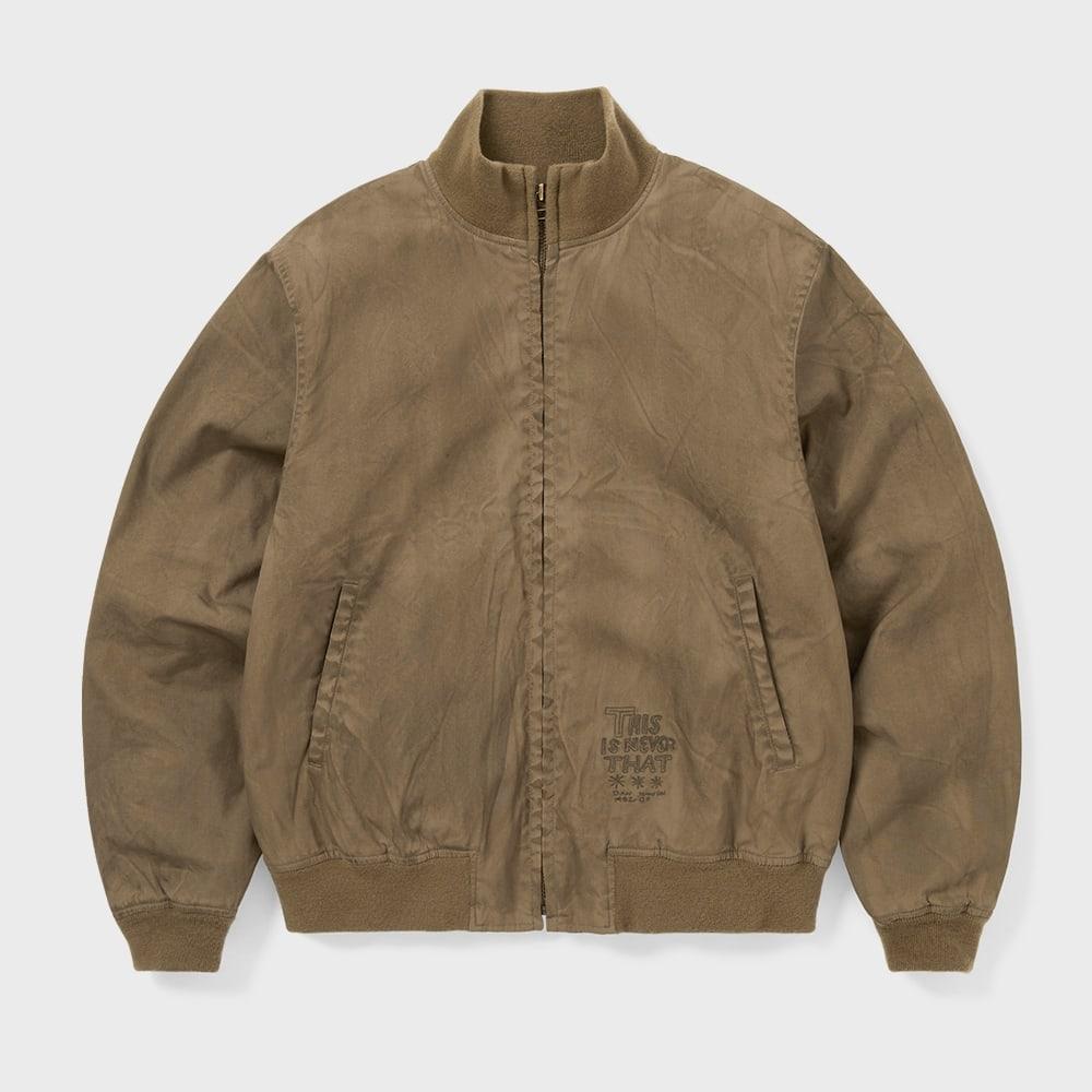 Это Никогда Не Тот ТНТ Дэниел Джонстон Расписанная Куртка-Танкер Хаки S