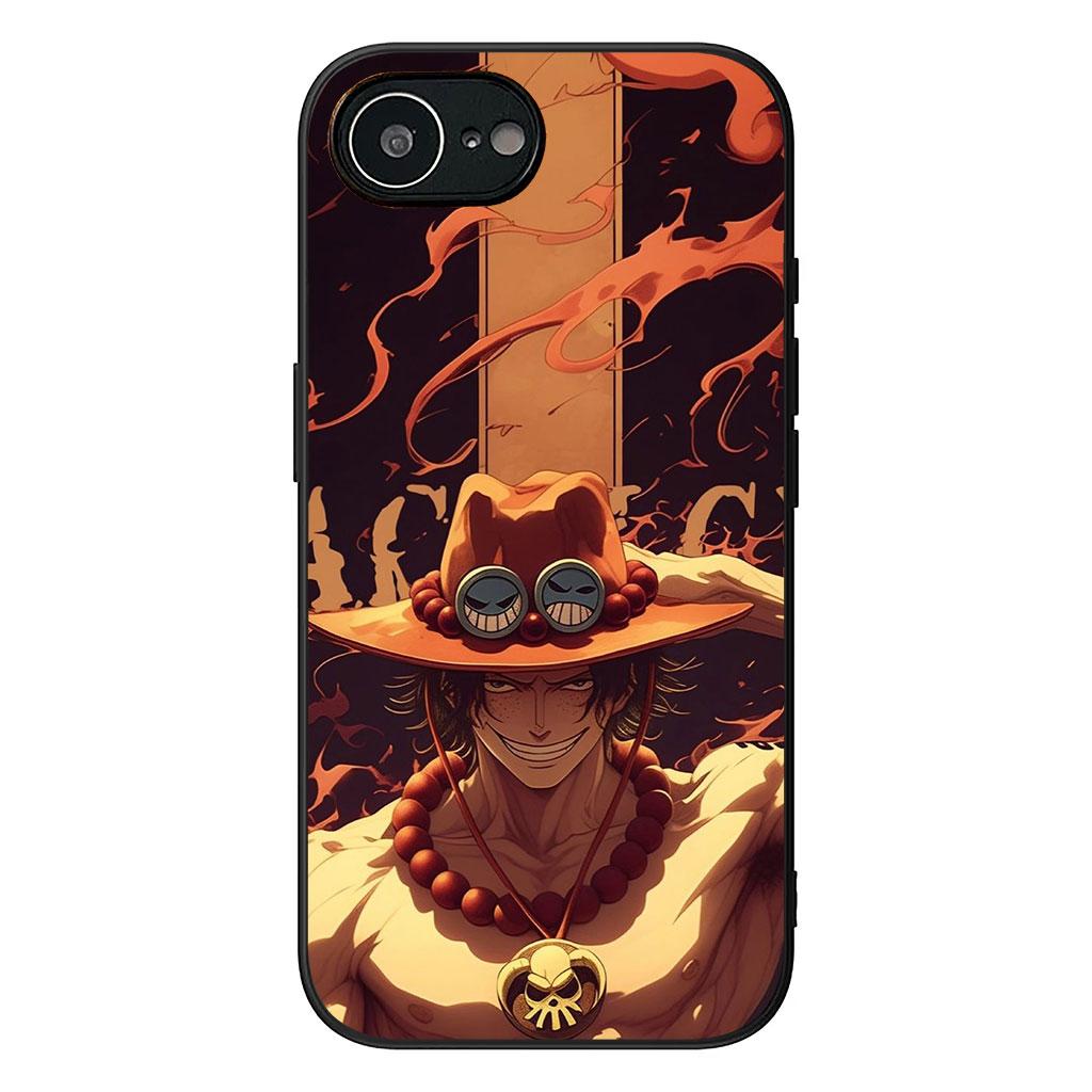 Luffy Zoro One Pieces Ace Phone Cover for Apple iPhone 17 16 11 Pro XS Max XR 6 7 8 Plus 16E SE 2020 Air 5 SE2 Case