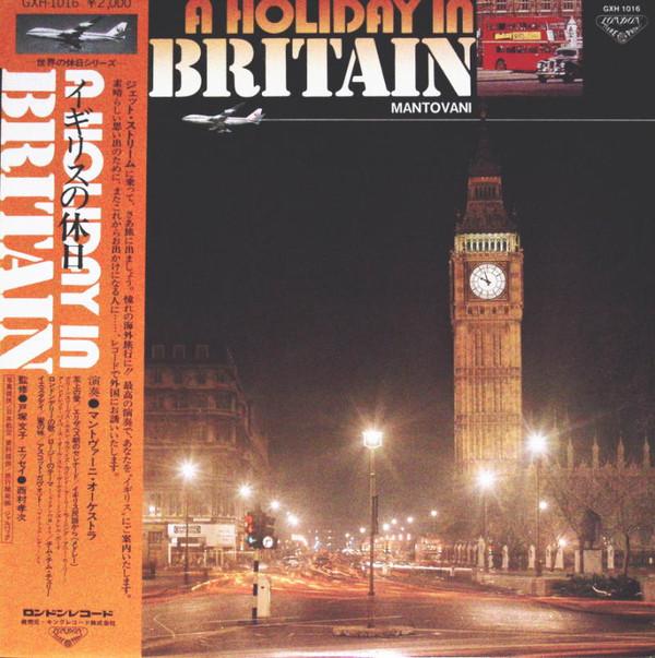 LP Record MANTOVANI & HIS ORCHESTRA - Holiday In Britain GXH1016 LONDON 1976 Japan Obi Classical Used