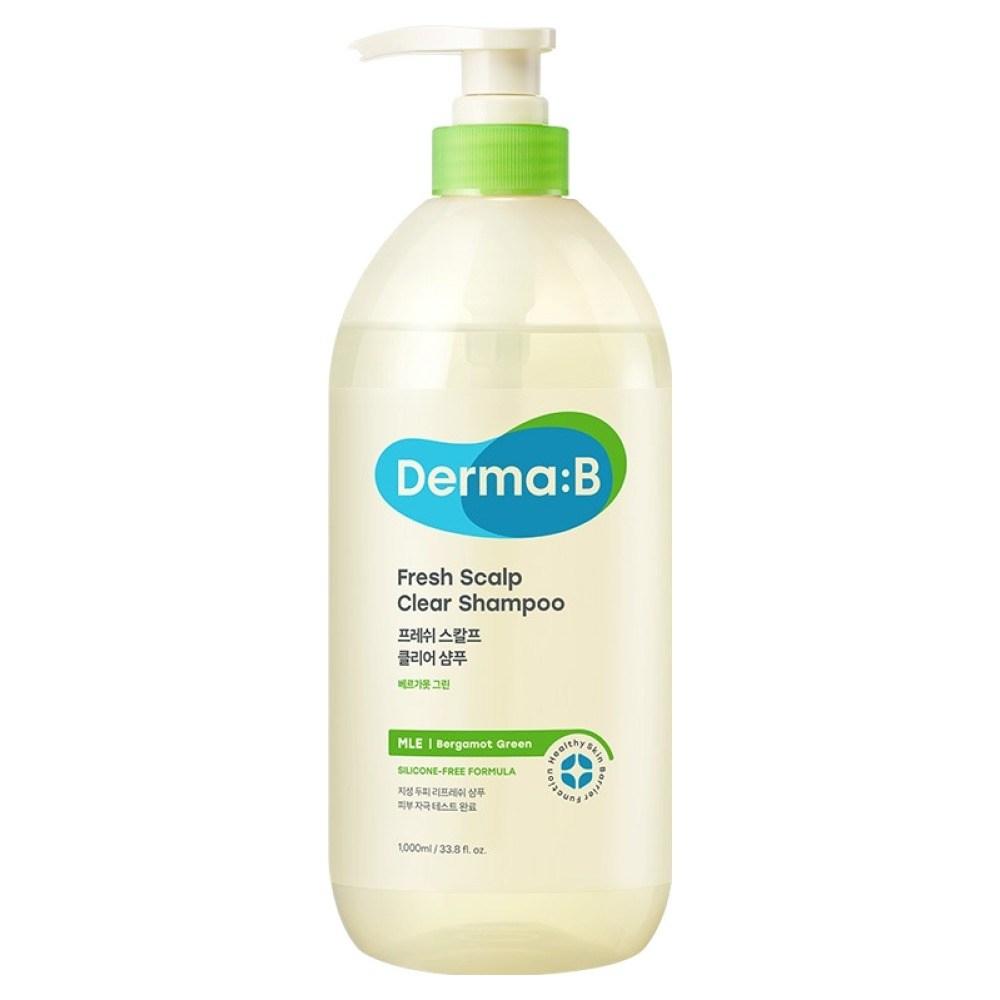 Derma B Fresh Scalp Clear Shampoo Bergamot Green Scent 1 pcs 1L
