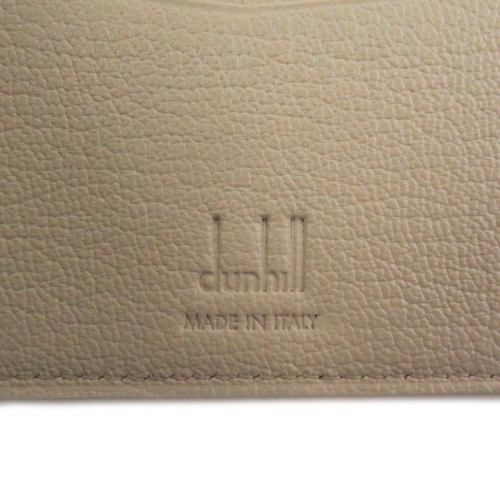 Pristine Dunhill Bifold Wallet Duke Billfold light beige leather mens Used