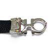 Pristine Salvatore Ferragamo Belt Double Gancini Reversible Navy Leather Mens Used