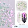 DIY Women's Nail Adornment Nail Color Sequins Make-up Birthday Gift