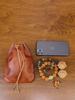 European Retro Cowhide Coin Purse: Hand-rubbed Leather Change Pouch with Drawstring